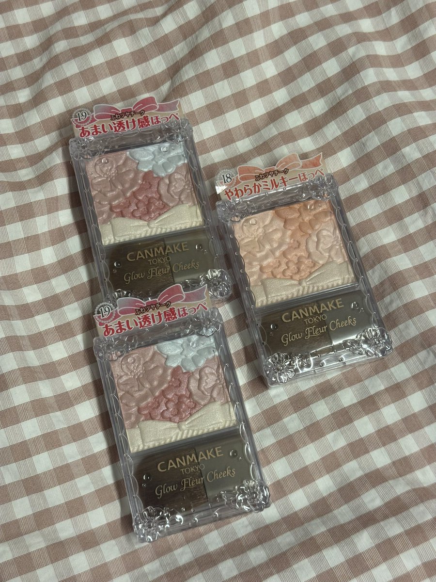 cosmeticsby1228's tweet photo. ของใหม่มือ 1 ของแท้ พร้อมส่ง
CANMAKE Glow Fleur Cheeks
✨ บรัช: 18, 19[165.-]
CANMAKE Petit Palette Eyes
✨ พาเลทตา: 01, 02, 03, 04, 05,06 [245.-]
🔥 ค่าส่ง EMS 15.-
🛒💖สนใจ DM 
#ส่งต่อคสอ #ส่งต่อเครื่องสำอาง #Canmake #ส่งต่อเครื่องสำอางค์ #แคนเมค https://t.co/o3f6HK2LM4