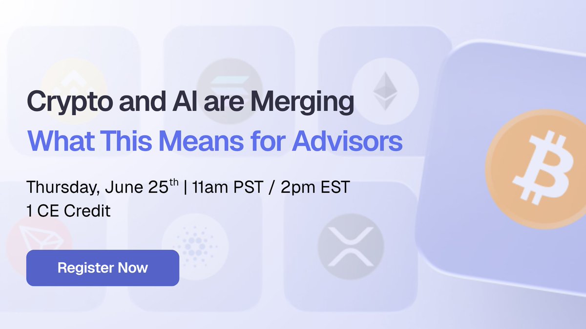 AbraGlobal's tweet photo. Join us for a webinar this week with @ricedelman and @billbar as we dive into the impact of AI on wealth management in practice. Discover the opportunities that await forward-thinking RIA firms and advisors.
https://t.co/nexKm6mEvb https://t.co/NrXuQg9Zw3