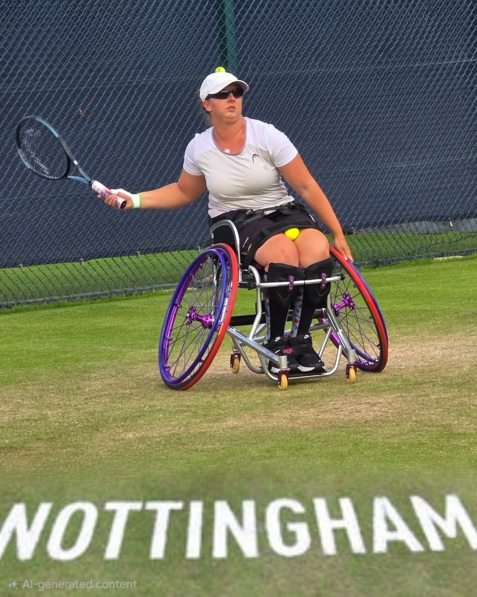 AbbieBreakwell's tweet photo. Nottingham Open 2026 Exhibition along side the WTA /ATP tournaments. Thank you to all who supported this event, especially family and friends. #NottinghamOpen
#wheelchairtennis https://t.co/s1I86eTBLh