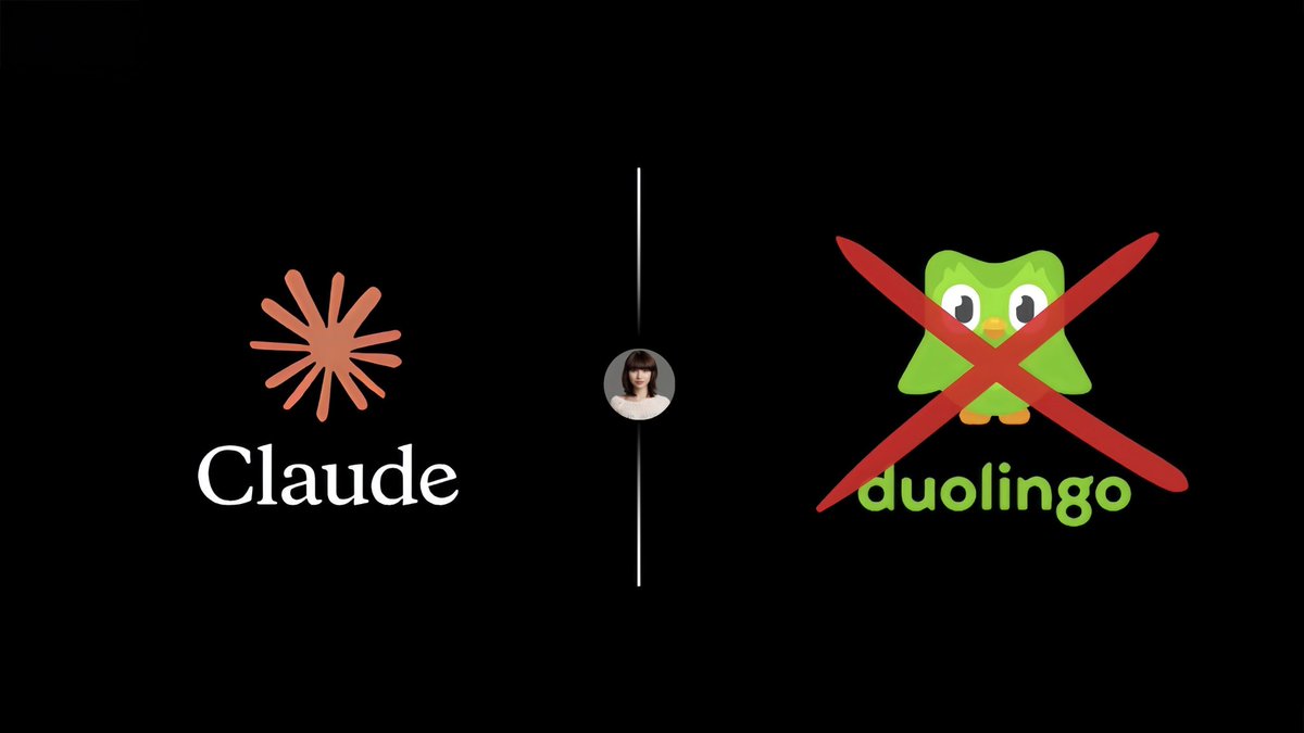 lily_choudhury_'s tweet photo. THIS IS INSANE ￼

Most people spend YEARS on language apps and still can’t speak.

Claude did in 4 weeks what Duolingo couldn’t fix in 4 years.

Here are the prompts ￼￼👇👇 https://t.co/UVPCBqFguH