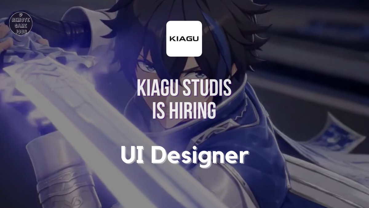 RemoteGameJobs's tweet photo. Kiagu Studios is looking for UI Designer to join the team working on Astral Sync. A stylized anime action RPG / gacha title for PC and mobile
📅 Full-Time
🌍 REMOTE
🔗https://t.co/AJgidUcbiK
#gamejobs #gamedevjobs #gamedev #gameui #gamedesign https://t.co/iGF152EXnL