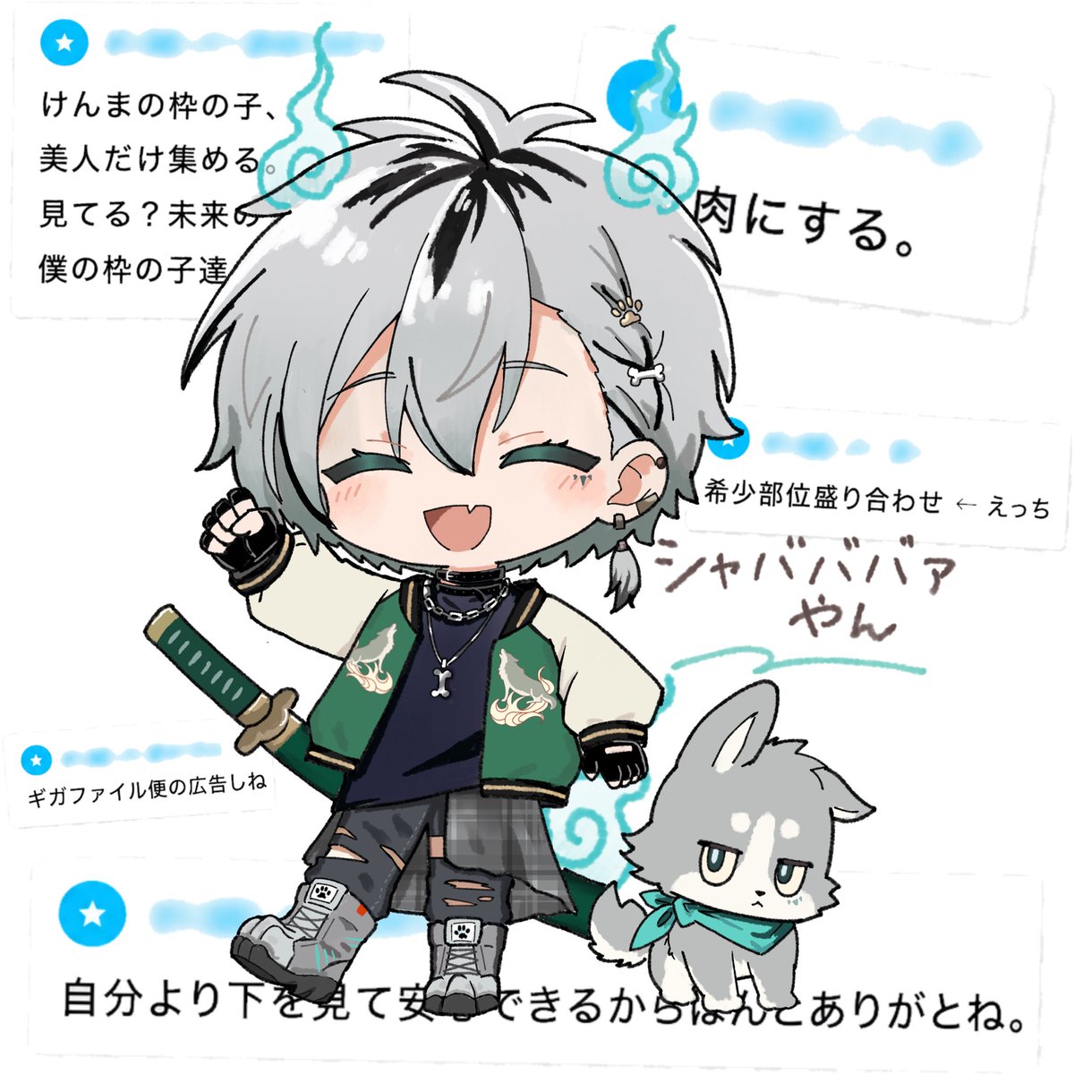 ei_noura's tweet photo. #けんまみて屋 https://t.co/LIuCbwPMOB