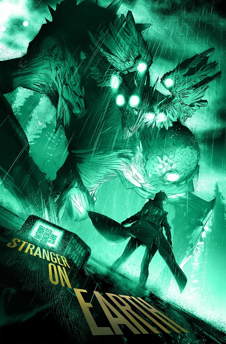 AnthonyDGClark's tweet photo. Introducing STRANGER ON EARTH 
Written and drawn by me. 
Join the mailing list for updates and launch date: https://t.co/bOqgMCgQJH