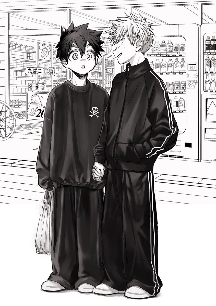 77_af5's tweet photo. 冬って部屋着何着てんのかな〜と思って前に描いてたジャージとスウェット https://t.co/nIQDQRmffi