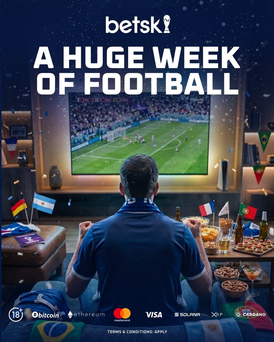 Betski's tweet photo. ⚽ Final week of the group stage is here
🔥 Who moves on and who goes home?
👀 Every match matters now
🏆 Everything is on the line
👇 Drop your picks below https://t.co/rux0MToUdz