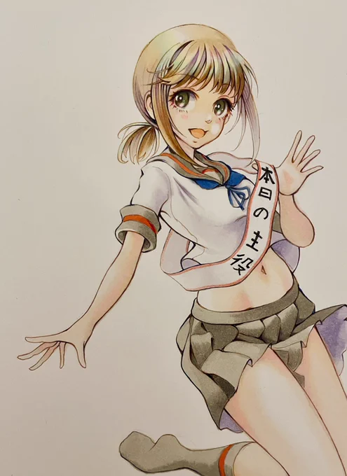 #これを見た人はセーラー服をTLに放流しよう
