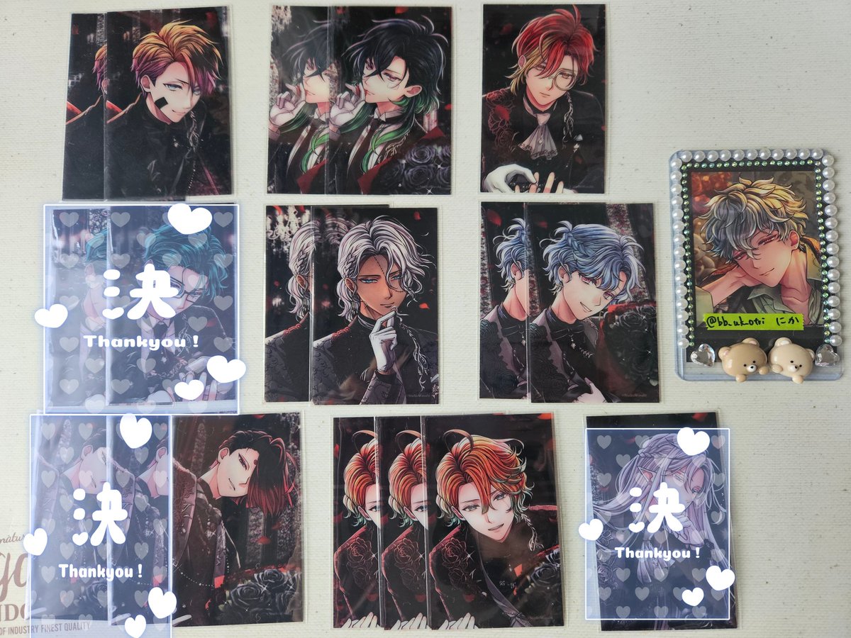 bb_uk_otri's tweet photo. 【交換/譲渡】
悪魔執事と黒い猫 あくねこ クリアカード

譲）ロノ、バスティン、フェネス、ミヤジ、フルーレ、ユーハン、テディ、

求）ハナマル or 定価(＋送料)

郵送、またはプロフィール記載日時手渡し可能
1枚からでもお気軽にお声掛けください https://t.co/KQYGJM2ALL