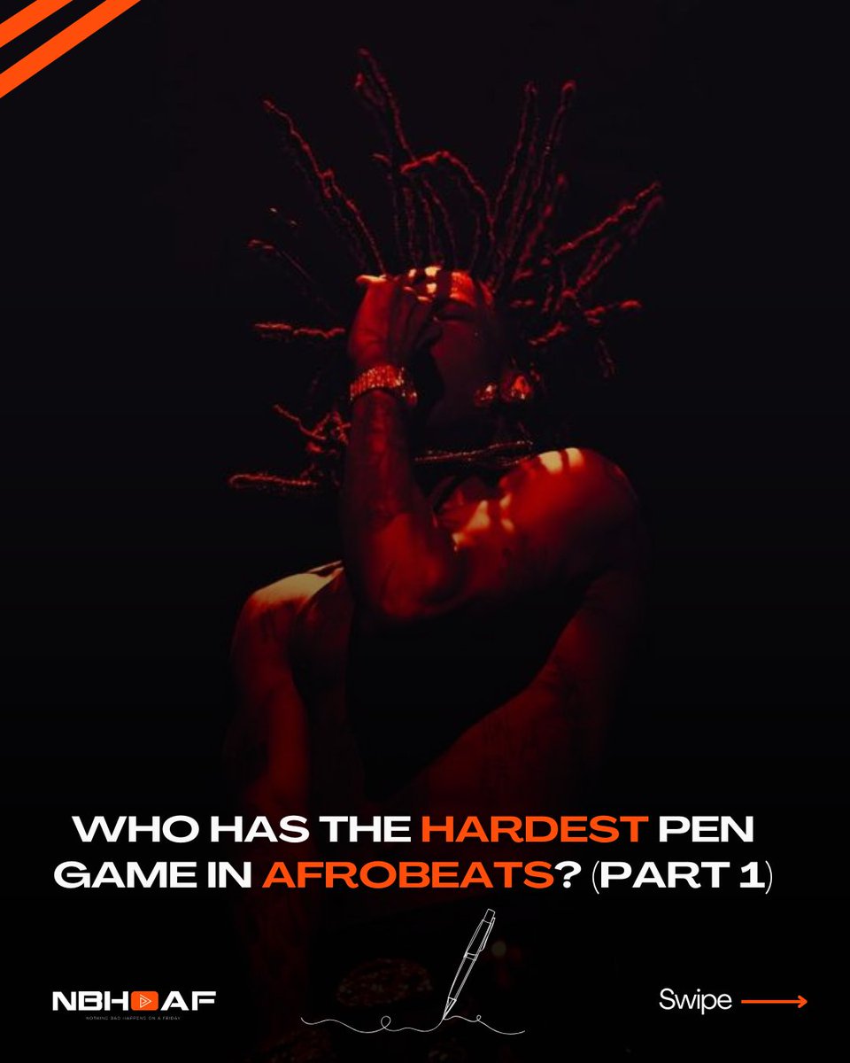 nbhoaf's tweet photo. π π΅βπ»Pen game or hit game?
These artists have delivered bars, melodies, and unforgettable lyrics, but who truly writes the best?
BNXN, Ladipoe, Asake, Rema, Odumodublvck, Tems, or Ayra Starr; who gets your vote? π€
#NBHOAF #NigerianMusic #Afrobeats #MusicDebate #PenGame https://t.co/T11G9fFT4R