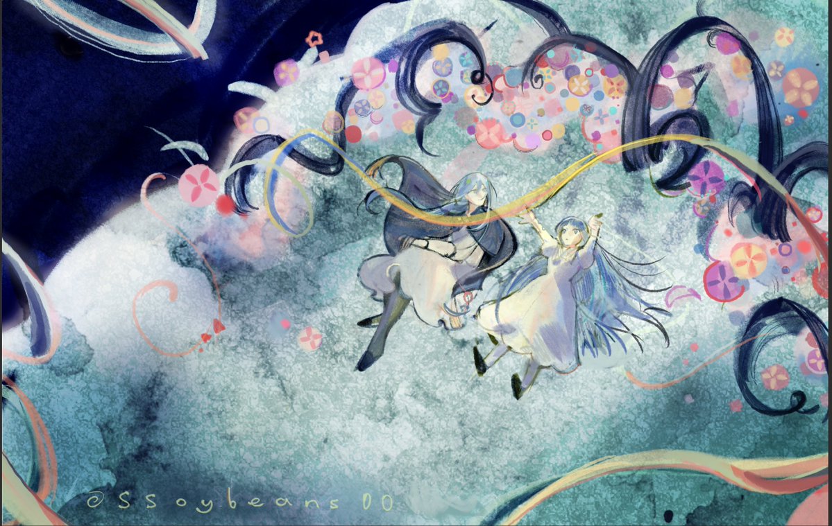 ssoybeans00's tweet photo. 🔷richeh &amp; riliphin🔷
#witchhatatelier #Δ帽子 https://t.co/Ugl3Lzowhy