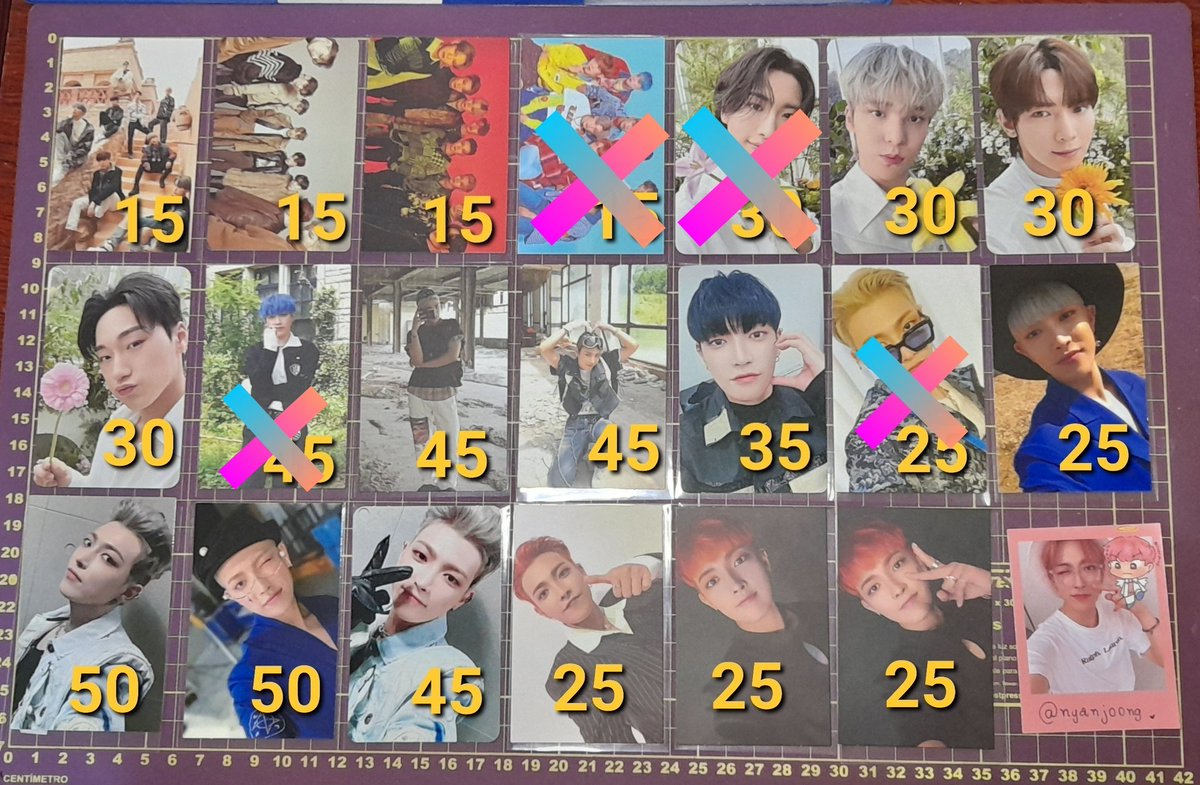 nyanjoong's tweet photo. VENDO/ VENDA ATEEZ

• não reservo;
• preferência pra quem levar mais de um item;
• valores sem frete;
• faço carta registrada ou mini envios por super frete;
• interessados comentar ou me marcar (minha dm tá bugada). https://t.co/O0OiUcbzYP