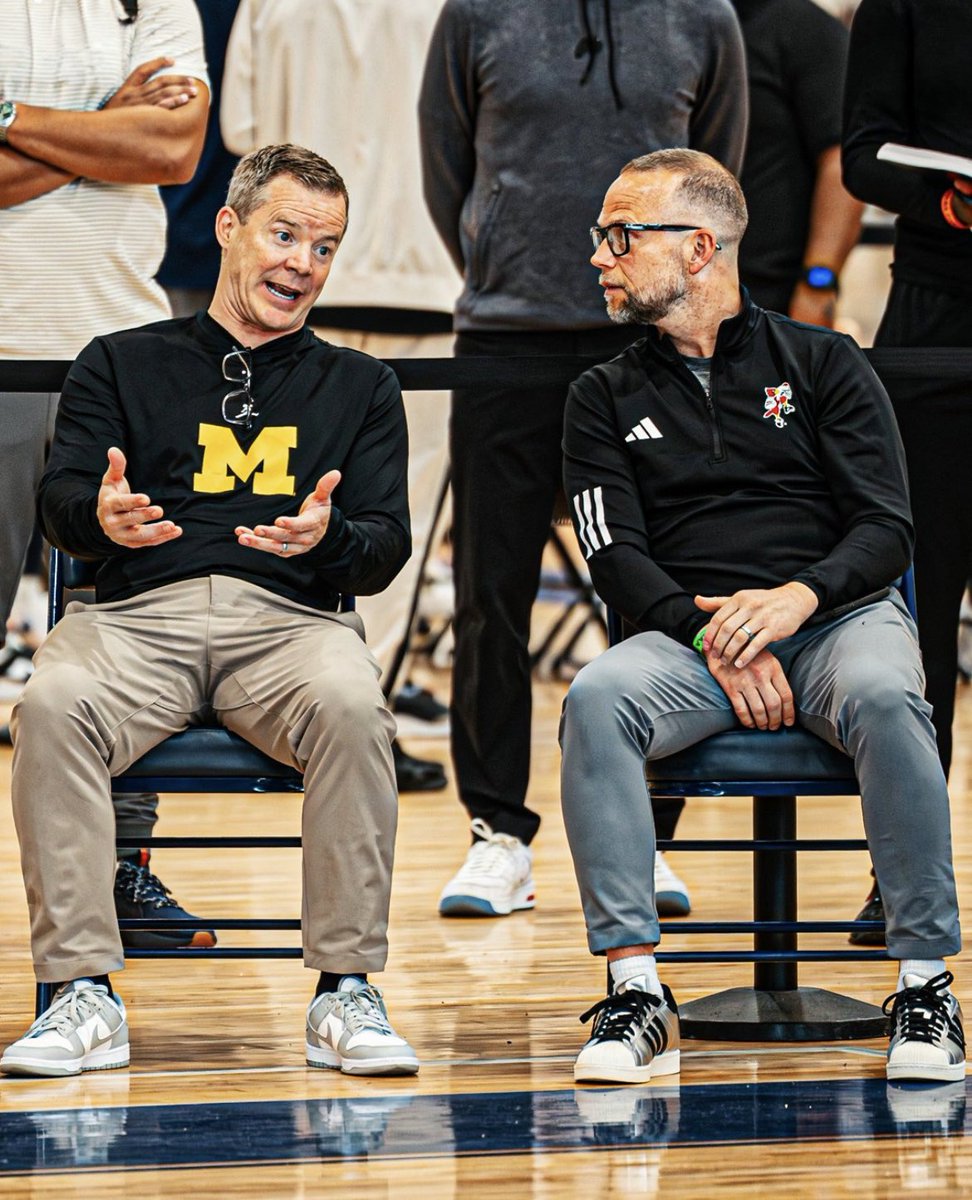 BallRiddenPod's tweet photo. Potential replacements for Dusty May at Michigan

 - Nate Oats
 - Greg McDermott
 - Ryan Odom
 - Pat Kelsey
 - Ross Hodge
 - Mike Boynton
 - Greg Kampe
 - Brad Stevens https://t.co/kK5FyivxX5