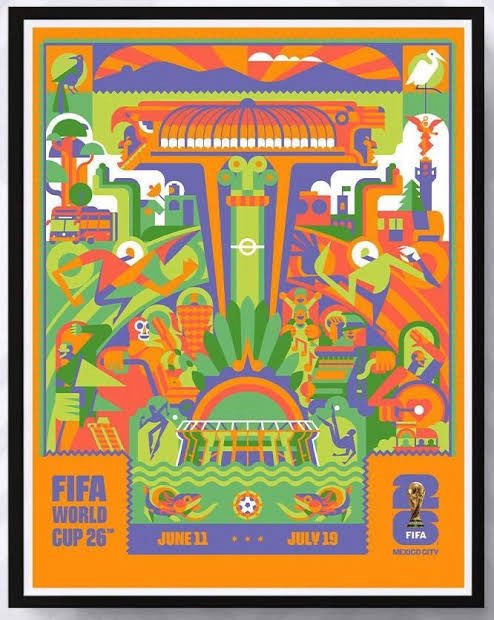 aletscubo's tweet photo. ¿Oigan y el cartel todo horrible que diseñó un jotito para el mundial qué fin tuvo? https://t.co/7Ni3VboCGD