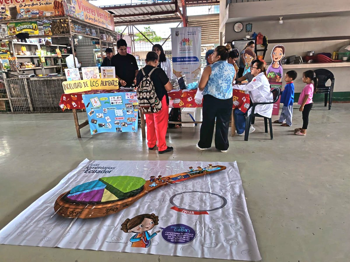 DPS_LosRios's tweet photo. #LosRíos | En los mercados del cantón Mocache y la parroquia San Carlos, de #Quevedo, realizamos toma de muestras sanguíneas a los comerciantes, como parte del proceso para la obtención del certificado laboral, contribuyendo al seguimiento y cuidado de su estado de salud. https://t.co/s0Nfl1QgsB