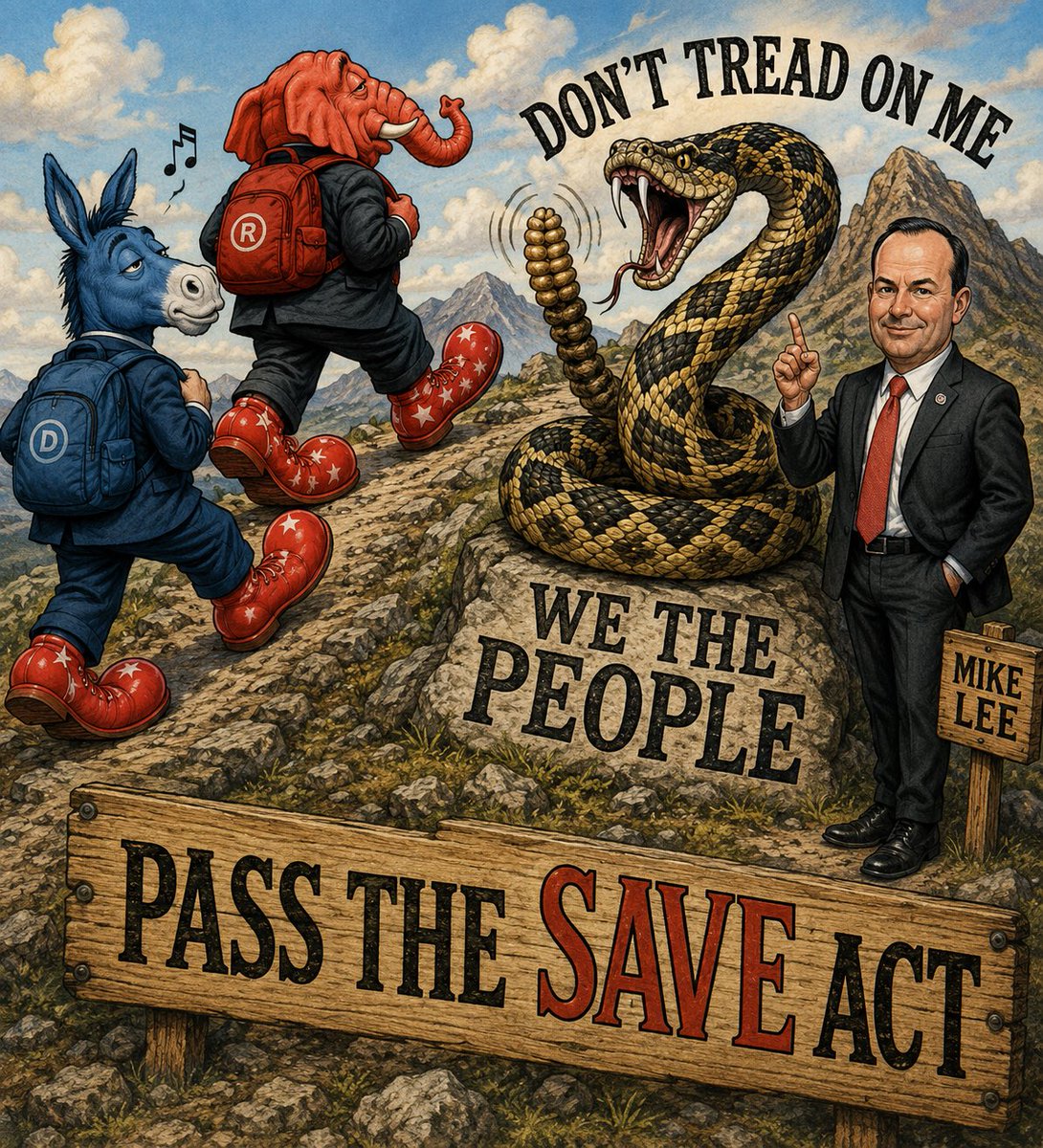 Dtrainpatriot's tweet photo. @BasedMikeLee needs more support! Share if you agree! https://t.co/RRG5Rzfpfv