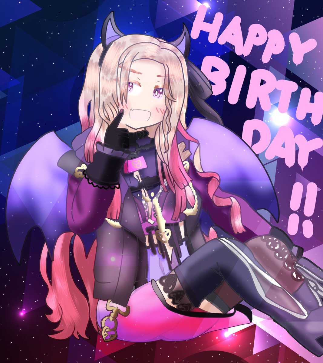「ベル様お誕生日おめでとうございます!!!! #ベルぎゃらりー #ベルモット生誕祭」|ぽかhiイネザメ🌾🐑🍚🌌👑🐬🛌🦉📕(✪ゴエルッソ)✨のイラスト