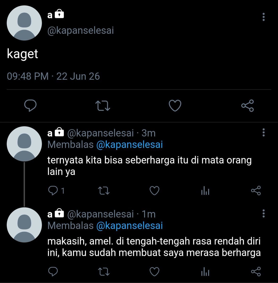 SoWriting's tweet photo. meanwhile that someone di akun privnya https://t.co/Np1OZ0M7MU
