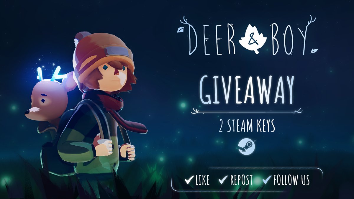DeerAndBoyGame's tweet photo. Try to win 2 Deer &amp; Boy Steam keys for its tomorrow’s release! 🎁

🧡 Like this post
🔁 Repost 
🤝 Follow us 

The 2 winners will be randomly selected tomorrow! https://t.co/qQNPds68Hm