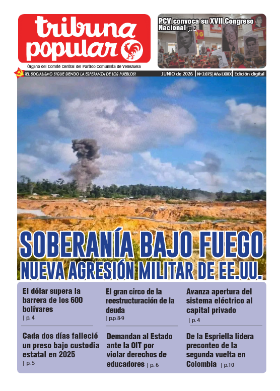 _TribunaPopular's tweet photo. #JUNIO Ya está disponible Tribuna Popular

Centrales sindicales denuncian ante la OIT suspensión masiva de 50.000 docentes en el país

La seguridad y salud laboral entra en el Diálogo Social Tripartito | @degomezlopez 

✅DESCARGA https://t.co/xjEUff0EXF https://t.co/kmY9zyqqr5