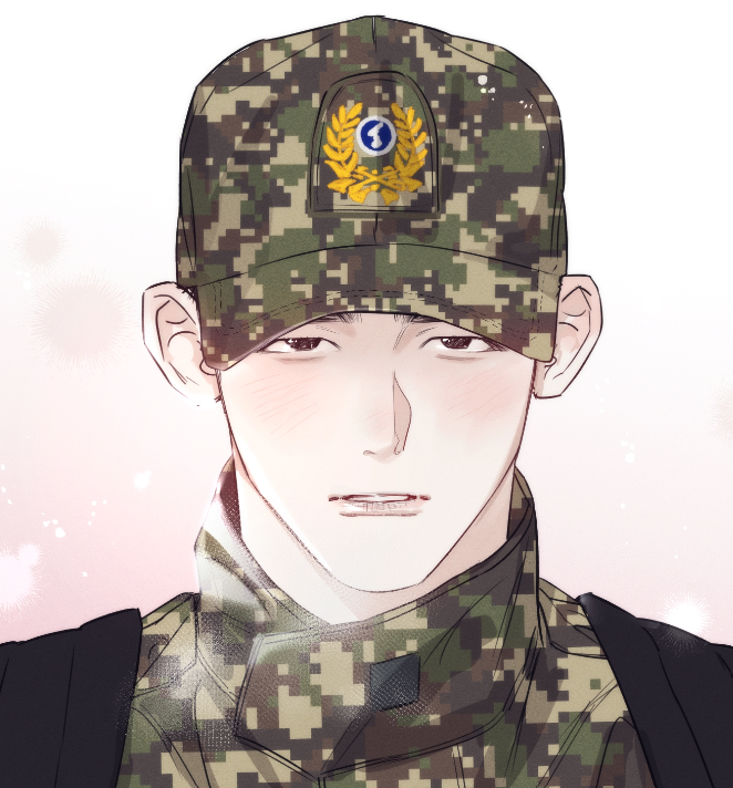 Jongwo0's tweet photo. "He's a greenflag" WOMP WOMP. Look at his eyes and try to convince me that it's not a jealous obsessive stare https://t.co/CNpQO8xejt