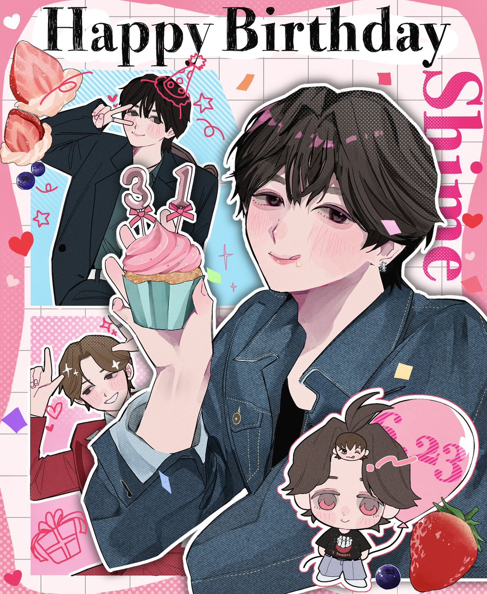 3dmwaj's tweet photo. しめちゃんにとって素敵な一年になりますように🎂🩷
 #Shime31thBDay
 #七五三掛龍也誕生祭  
#七五三掛龍也誕生祭2026 https://t.co/MraG2pOBWY