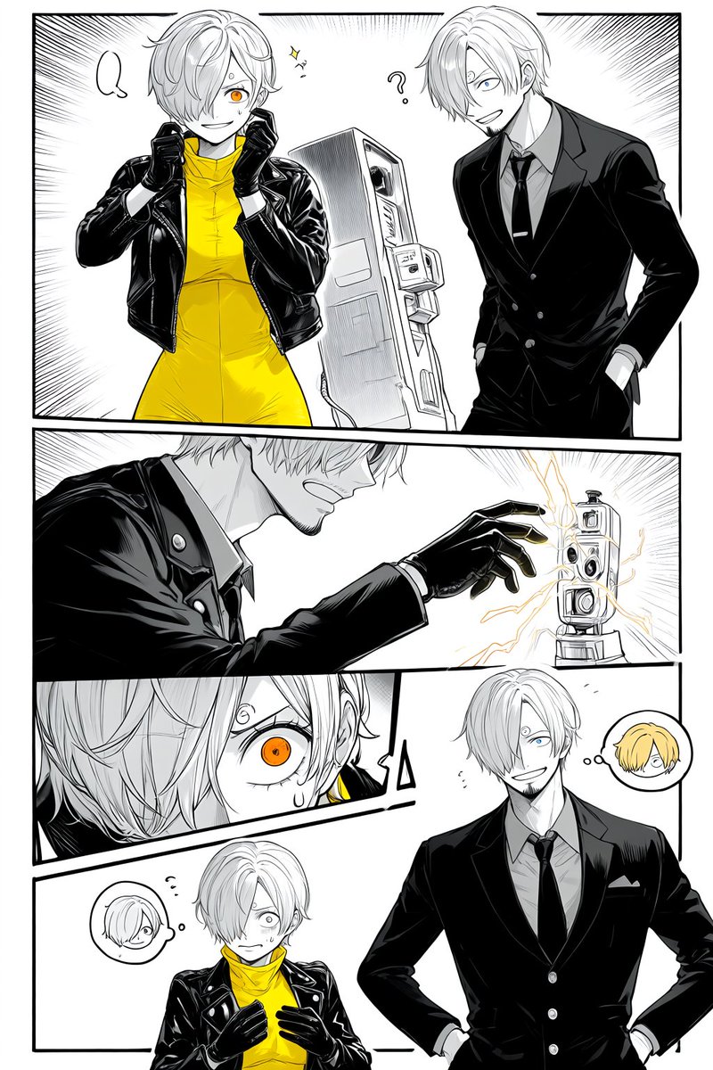 RCOSxx's tweet photo. Some of Vegapunk lilith and Sanji bodyswap https://t.co/EYeegOh7Fg