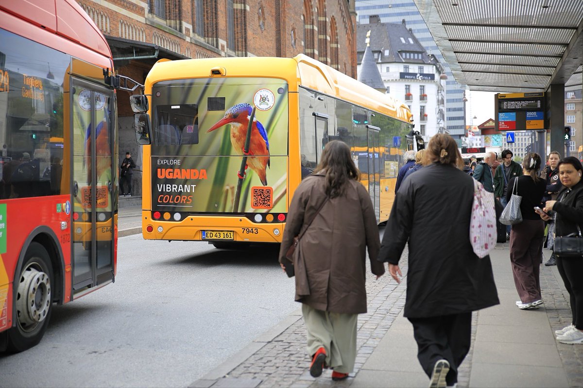 ubctvuganda's tweet photo. Uganda Embassy in Copenhagen Launches Outdoor Campaign to Attract Nordic Tourists. 

https://t.co/uW9VAGEQKZ https://t.co/5rSNaQiv4H