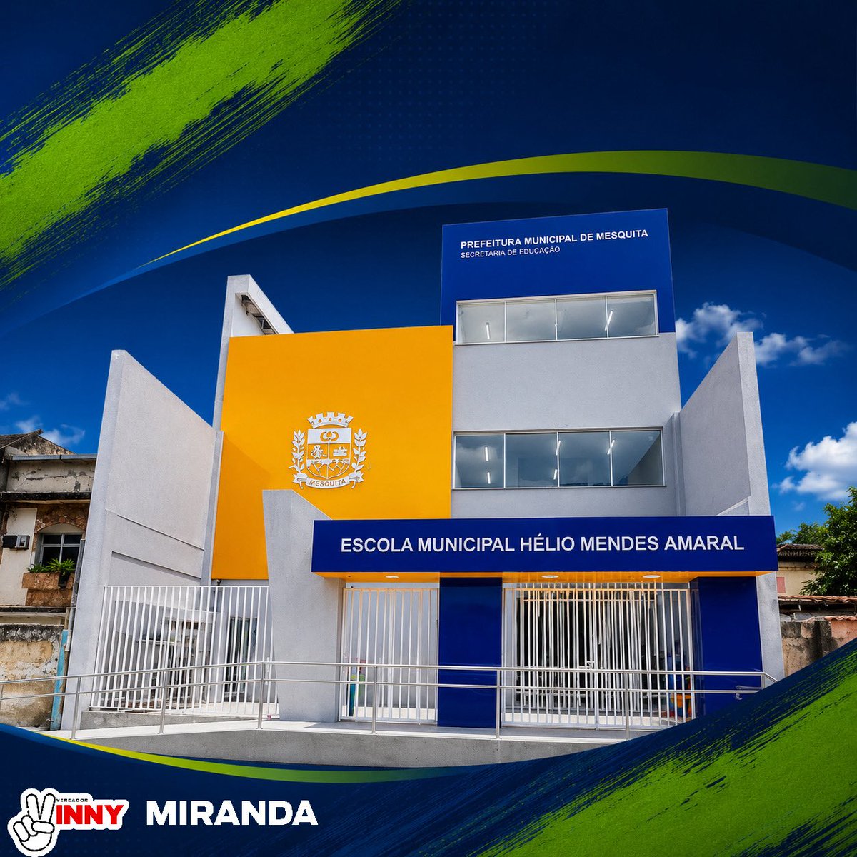 vereadorvinny's tweet photo. Celebramos as vitórias da seleção brasileira e as conquistas da nossa cidade! No primeiro semestre, entregamos 5 novas escolas:

EMEI Hélio Mendes de Amaral
EMEI Professora Maria Cândida Poubel
EM Expedito Miguel
EMEI Curumim de Jacutinga
EMEI Hebert José de Souza - Betinho https://t.co/myWBDzKobc