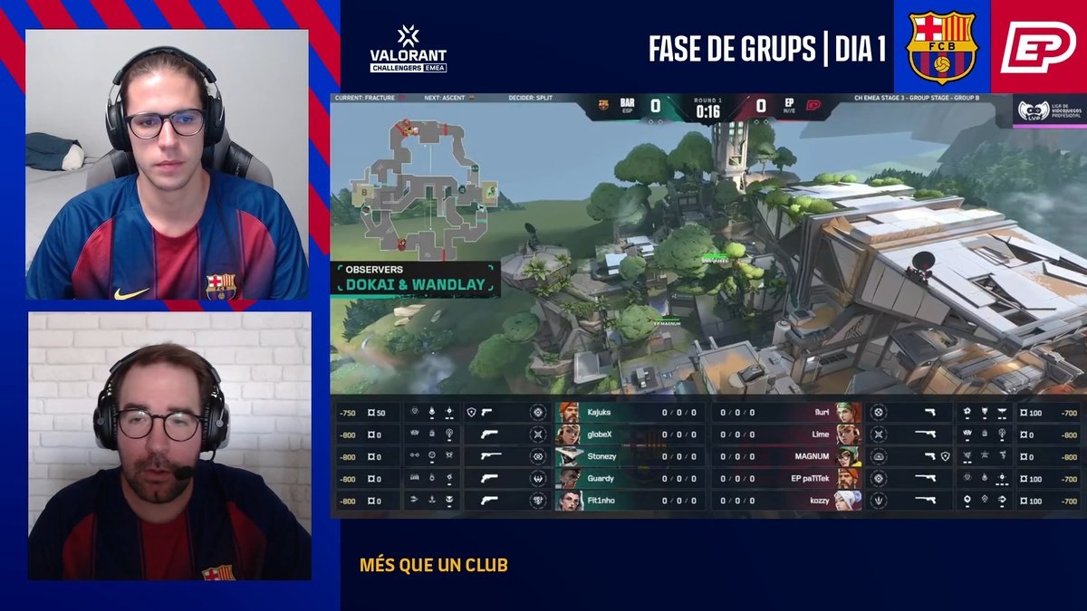 FCBeSports's tweet photo. Les composicions del primer mapa 👊

📺 https://t.co/bPEl1LnC9a https://t.co/k8gr2sJsHe
