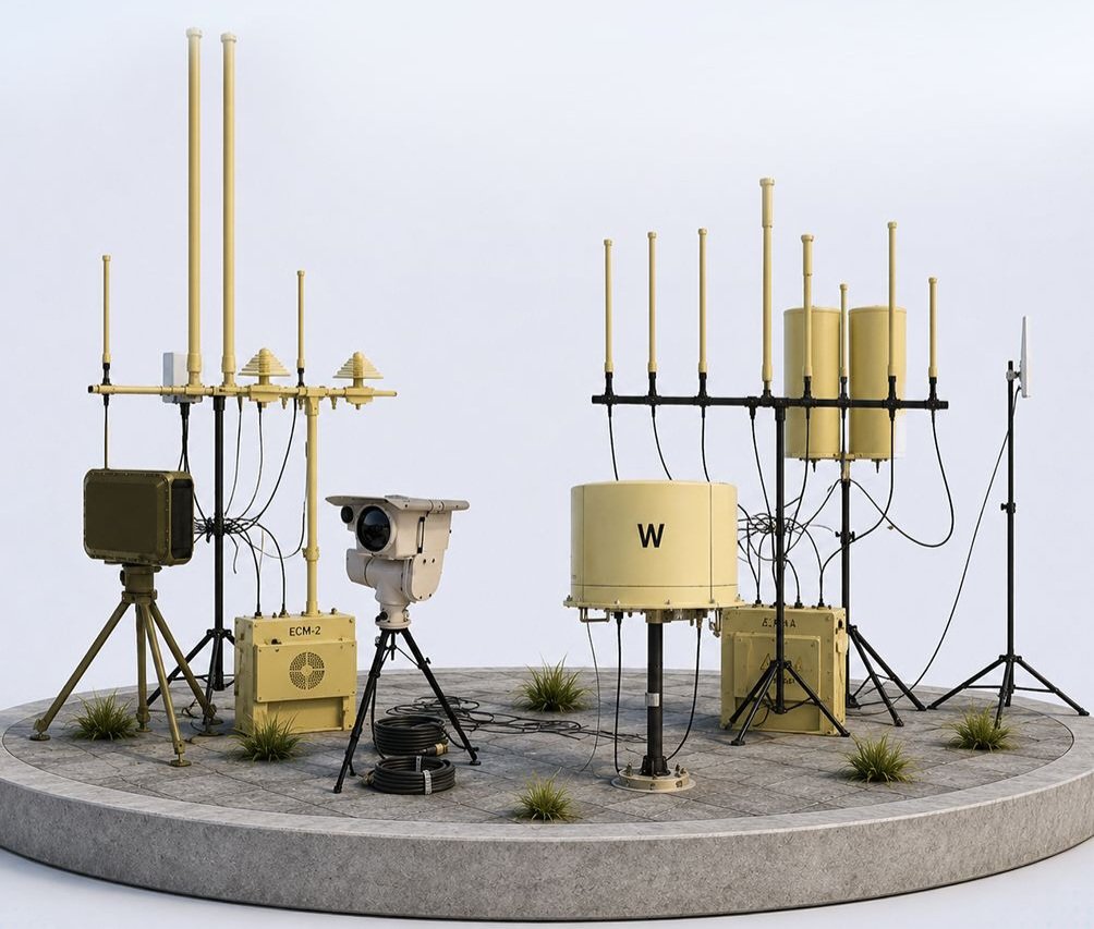 NewsIADN's tweet photo. #Adani is developing #Rudrav Anti-Drone System (C-UAS) for wide-area defence. https://t.co/wiu4L5zqyV