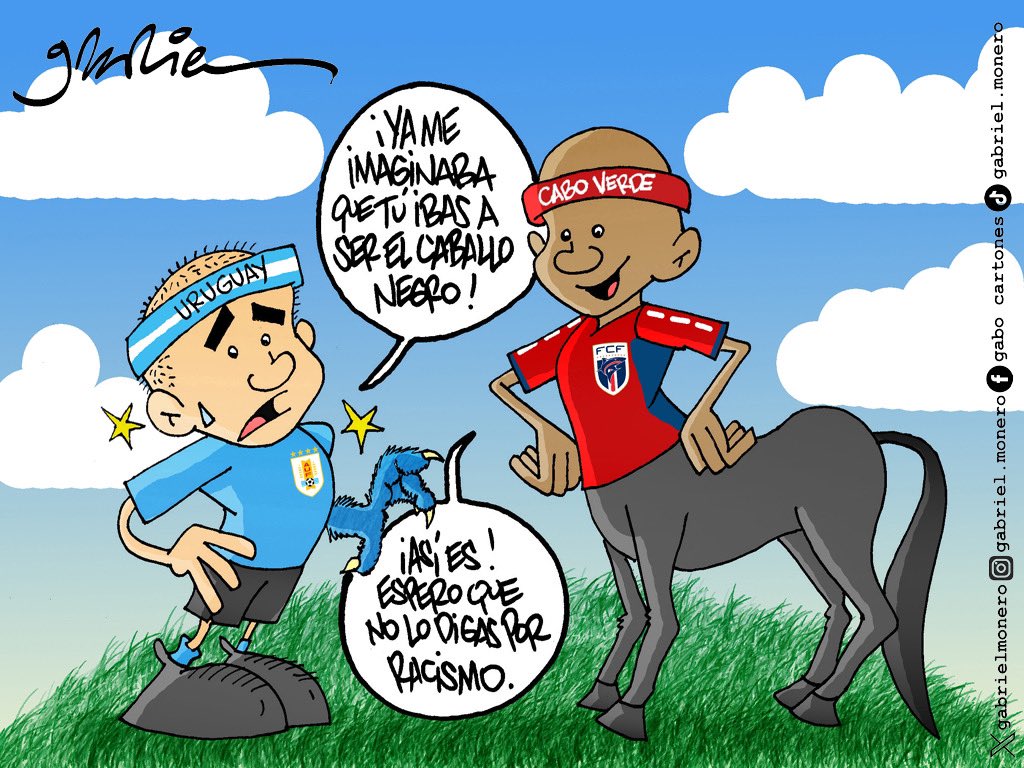 gabrielmonero's tweet photo. La selección de Cabo Verde nuevamente da la sorpresa y le saca el empate a @AUFOficial en acciones del grupo H de la @fifaworldcup_es 
#Tuitrazo #HumorDePrimeraIntencion #HumorMundialista #CaboVerde https://t.co/WecrGxdCWT