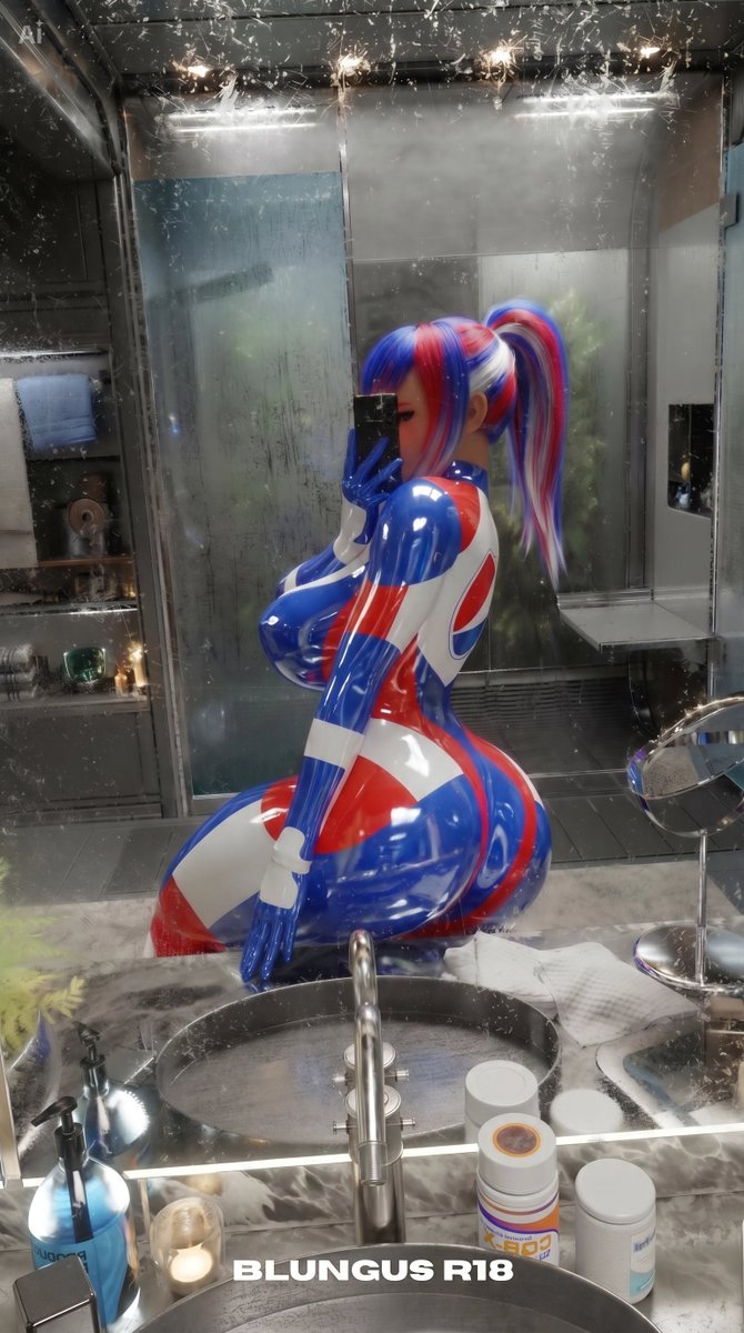 CorpoCatra's tweet photo. Latex Mascot Samus getting ready to combat your thirst during the summer heat~ https://t.co/E0tjKAMzqg