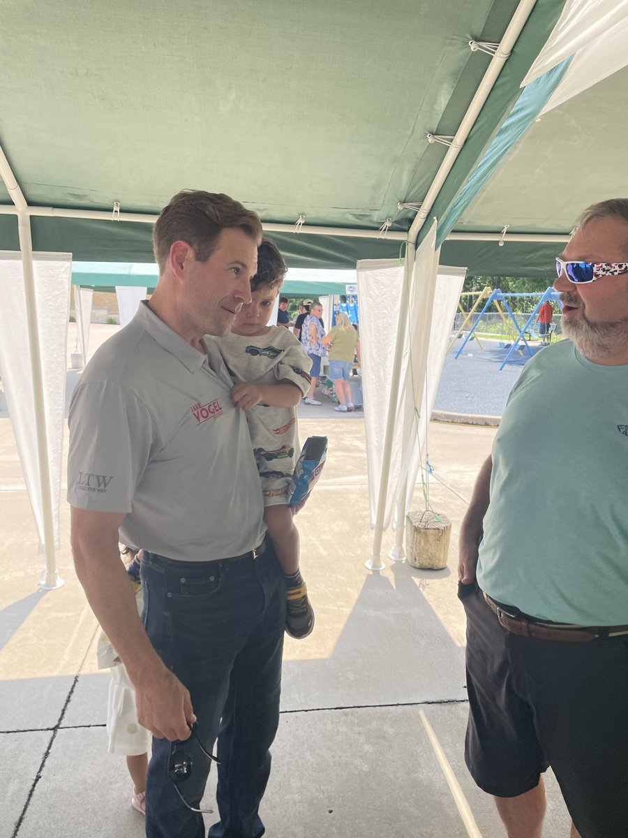 VoteJakeVogel's tweet photo. We had a wonderful time spending Father's Day with so many great people at the St. Francis Xavier Parish Picnic in Taos! Thank you to everyone who works so hard to make these picnics possible! https://t.co/xW4FPbjgrq