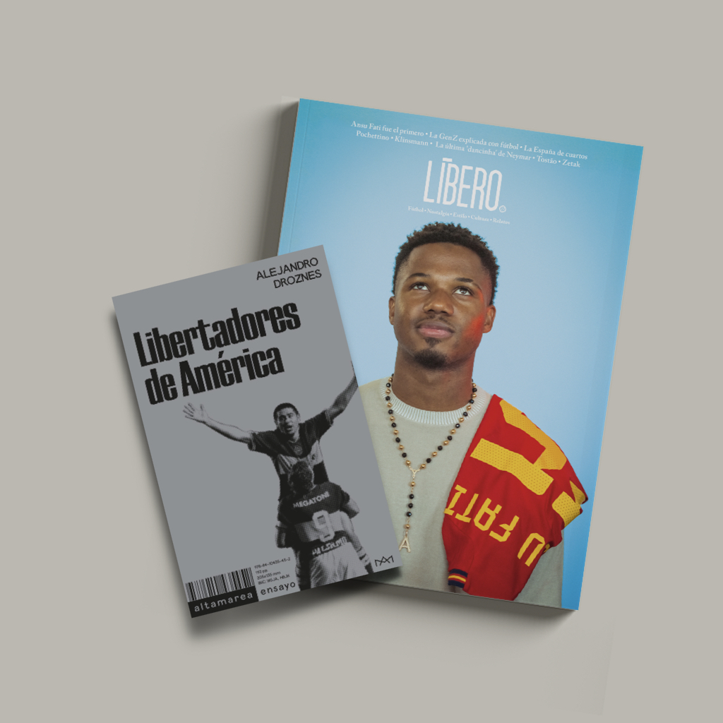 revistalibero's tweet photo. Viajar a través del fútbol es un placer apreciado por los que creemos que la pelotita es mucho más que un deporte, incluso que una pasión. 
Es identidad e historia popular.
El libro de @deamerica_ 'Libertadores de América' en @Altamarea_Ed lo tiene todo.
https://t.co/fYq6qLouLh https://t.co/5oAUvf45o6