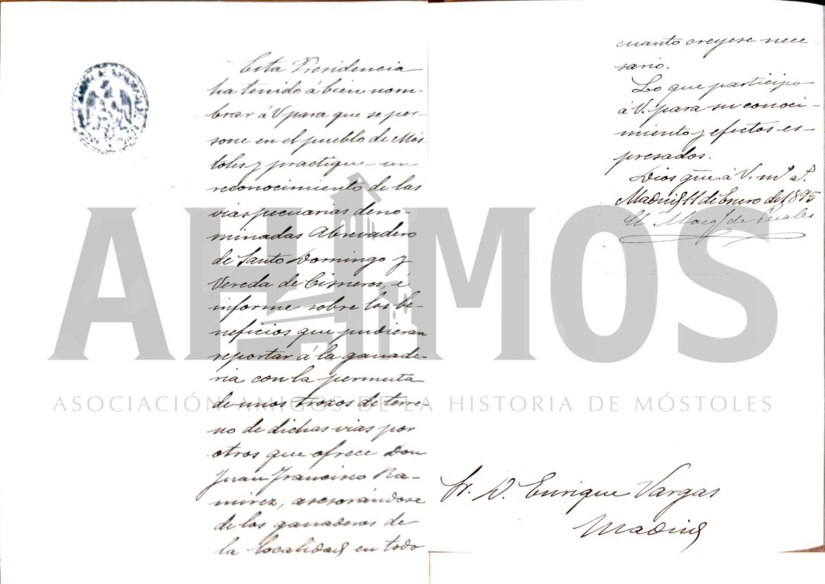AAhimos's tweet photo. Seguimos adquiriendo documentación histórica, con objeto de donarla al municipio y continuar aumentando el patrimonio documental de Móstoles.
Esta vez, un documento de 1895 relacionado con #FuenteCisneros. Te lo contamos aquí👇
https://t.co/YIgCLkBUfg https://t.co/jMvBgVSbCq