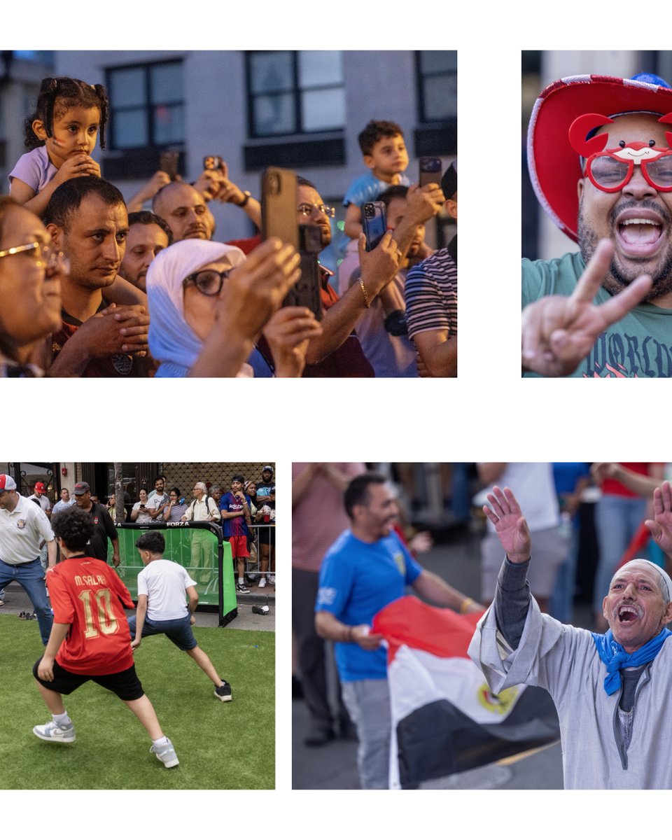 JerseyCity's tweet photo. Bergen Square turned into a celebration of culture and soccer with the a live viewing party for the New Zealand vs Egypt World Cup game. The crowd went wild as Egypt won 3-1! https://t.co/NJSwFhY4wk
