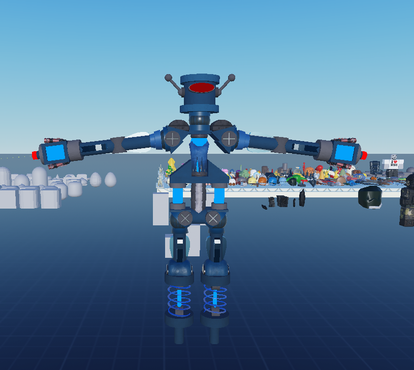 WIREDMETALPLANT's tweet photo. nother mesh build using the laser finger pointers and the grav coil
#robloxstudio #meshbuild https://t.co/2CGX7tRh9k