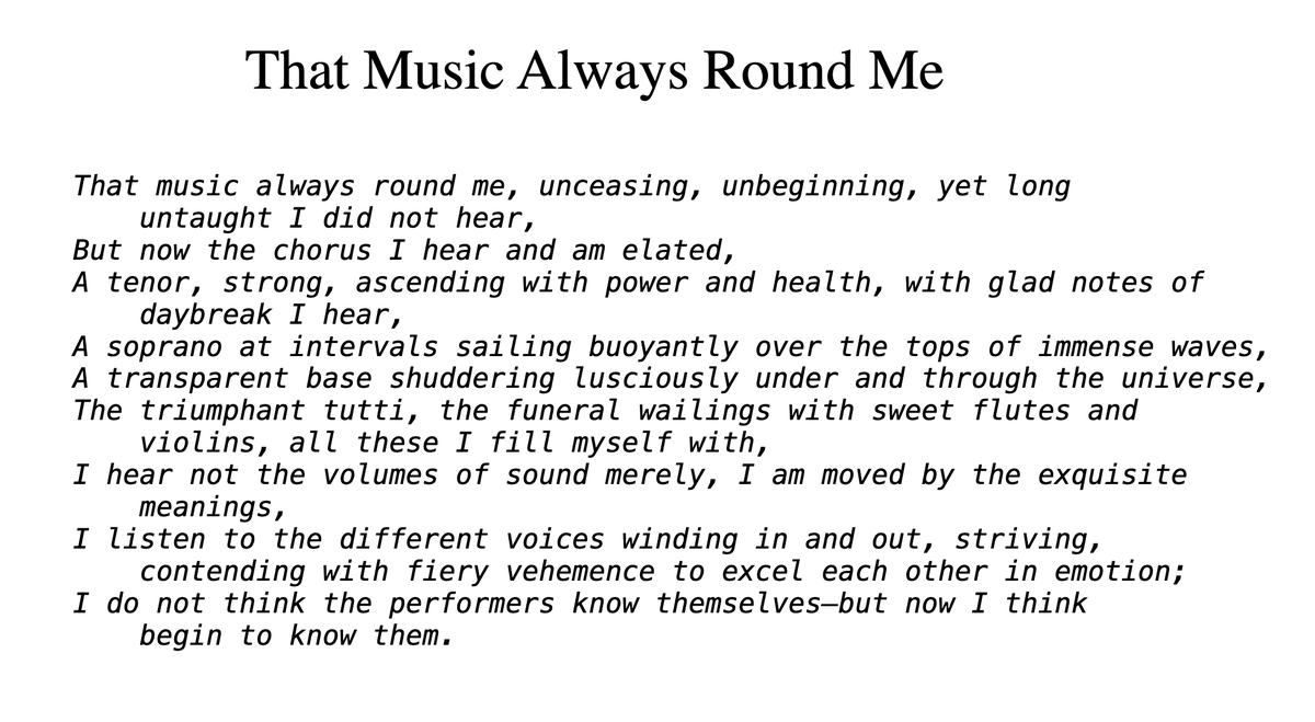 soundofwaking's tweet photo. Walt Whitman https://t.co/LGhjDjRujC