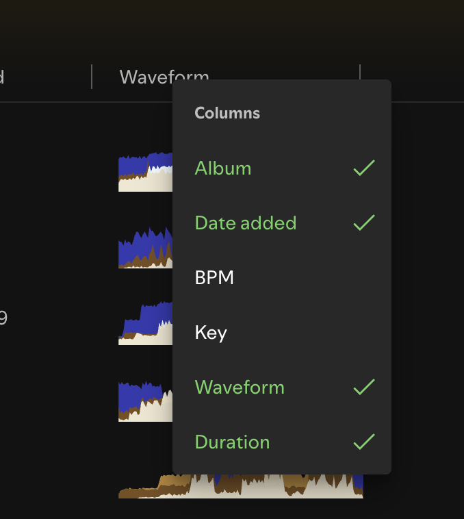polamjag's tweet photo. Spotify 死ぬほど見たことあるカラースキームで波形表示する機能がいつのまにかついててめっちゃ笑っている https://t.co/YF4jMwe4nJ