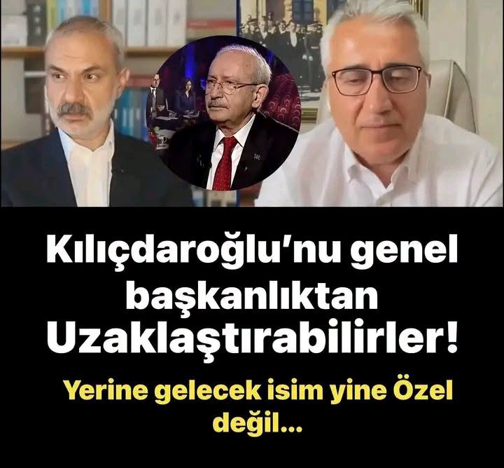 Bandral11's tweet photo. Hukukçu Bülent Yücetürk, Kılıçdaroğlu destekçilerinin planını deşifre etti:
-Kemal Bey'le hareket edenler, Kemal Bey'i genel başkan yapmayacaklar.
-Kendisi genel başkan olmaya niyetli ama yanındakiler "Kemal Bey sen geldin ama bizim vekil seçilmemiz için partinin barajı geçmesi lazım, sen kalırsan alacağımız oy %1" diyecekler ve yeni birini çıkaracaklar.
-Gürsel Erol mu olur, Oğuz Kaan Salıcı mı olur, Müslim Sarı mı olur, başka biri mi çıkar...
-Şu anda arafta kalan, partinin bütünlüğü diyen, aman bu hukuk bozulmasın diyen arkadaşlar sessiz kalarak bir yandan Kemal Bey'i destekliyor ama bir taraftan da kendileri ileride Kemal Bey'i gönderip yönetime gelmeye çalışacaklar.
-Hatta şu anda yönetimde olup önüne geleni biçen arkadaşların da büyük kısmı tasfiye edilecek. Onları günah keçisi ilan edip, "Bunlar kardeş kavgası çıkardılar, partiyi böldüler, hukuku çiğnediler" deyip onları da gönderecekler.
-Başka bir seçenekleri yok çünkü Kemal Bey'in genel başkanlığında girilecek bir seçimde %1 bile oy alamayacaklarını kendileri de çok iyi biliyor.