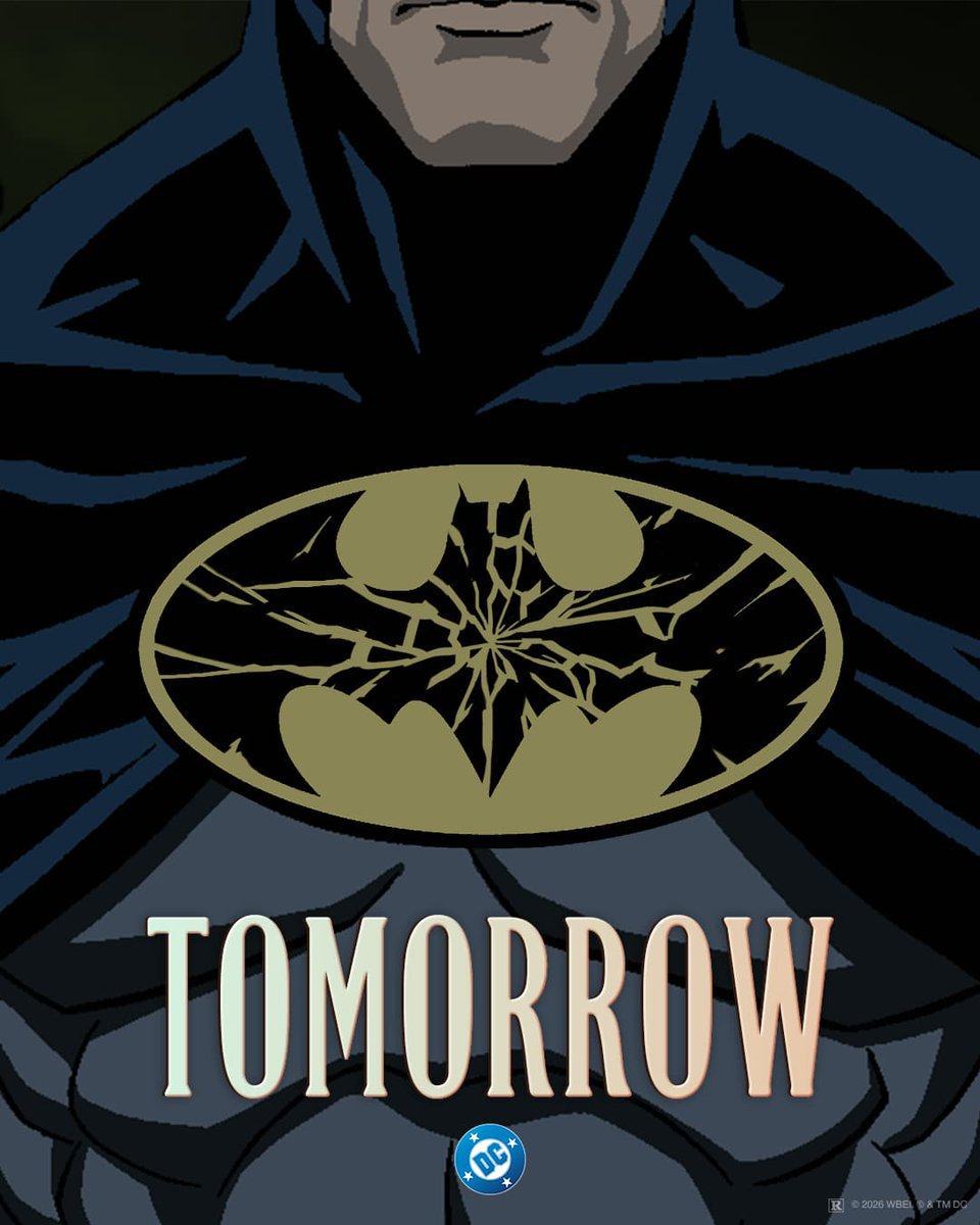 dcuworld's tweet photo. Batman: Knightfall is confirmed to be Rated-R!!

Get ready for a trailer drop tomorrow! https://t.co/QTvdHBtacH