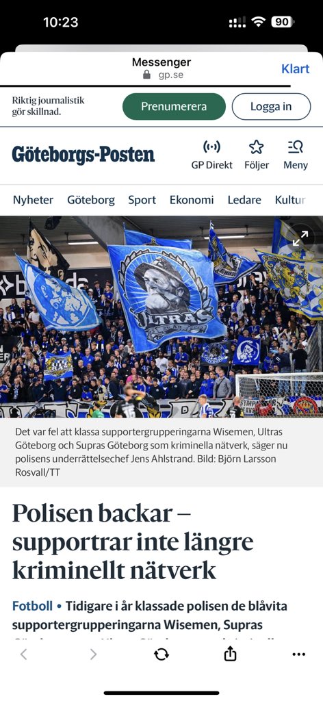 Lisztomania1983's tweet photo. Så kom beskedet som alla visste skulle komma. Tyvärr är skadan redan skedd för de hundratals medlemmar som redan stämplats som gängkriminella av polisen. Hur kompenseras dessa personer? Och hur reagerar poliserna här på X nu som hela tiden har försvarat klassificeringen? https://t.co/mku0MYTENc