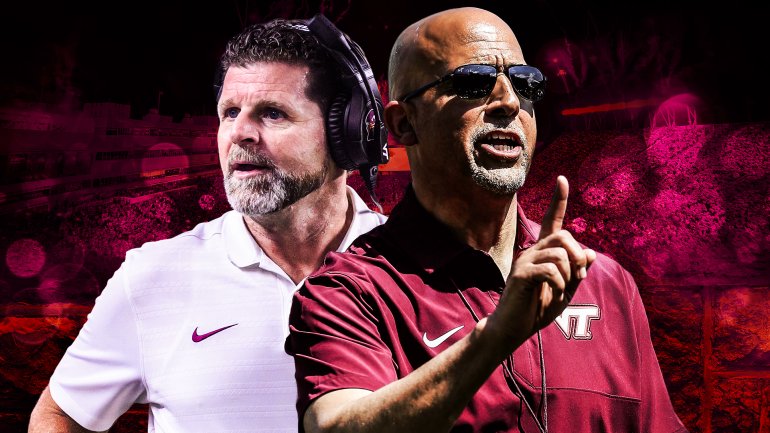 bmarcello's tweet photo. Brent Pry was fired at Virginia Tech in September. Months later he walked back through the same doors as James Franklin's DC. How does one swallow their pride and do THAT?

Inside a coaching do-over with no real precedent in major college football: https://t.co/ICAyhsN4Y8 https://t.co/mVSOIxZulx