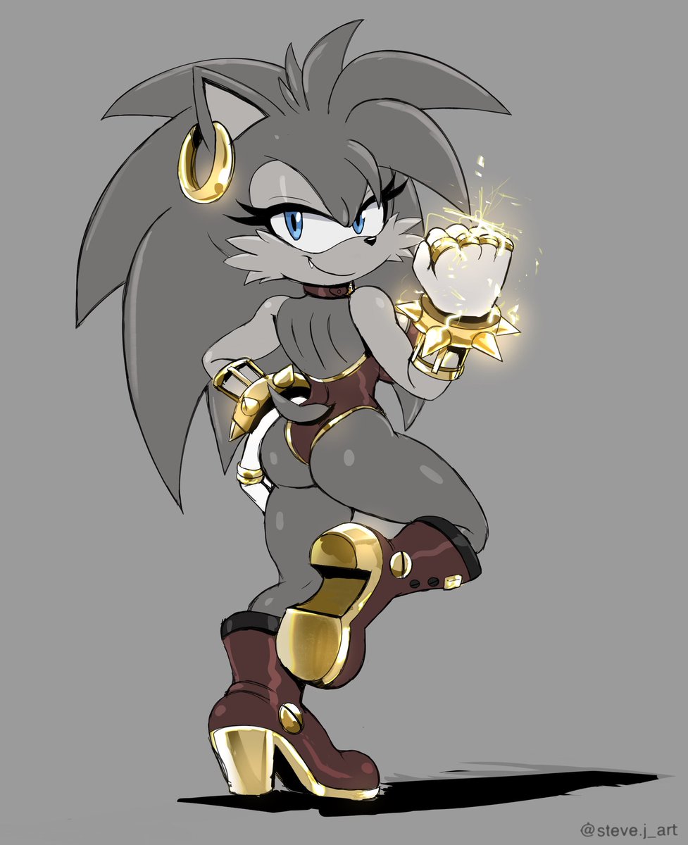 Steve_J_art's tweet photo. Rain the Ringsmith in her anarchy suit another comm I did for @cleandrips https://t.co/raXO29bwx7