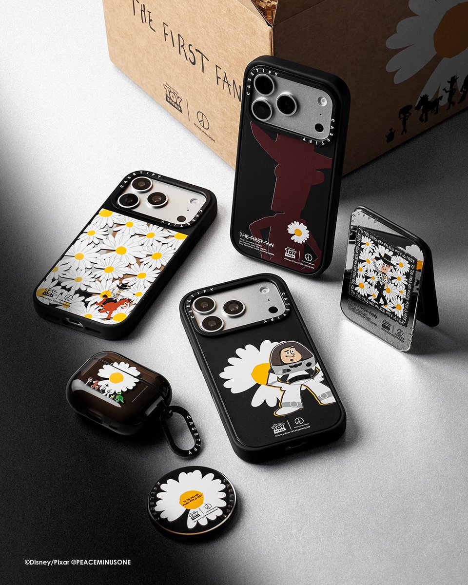 G-DRAGON's PEACEMINUSONE x Toy Story x CASETiFY Collab Unveiled 🌸