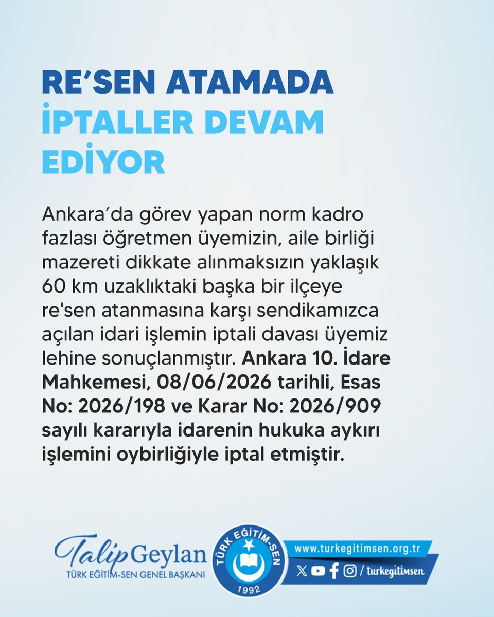 turkegitimsen's tweet photo. RE’SEN ATAMADA İPTALLER DEVAM EDİYOR
https://t.co/rExYywkDaK https://t.co/yZMbmq5cxV