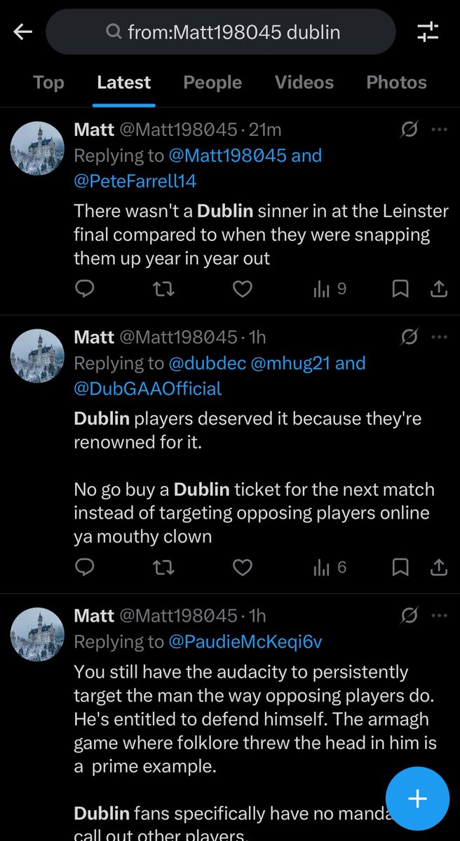 ConorMacNam86's tweet photo. @Matt198045 @PeteFarrell14 It’s actually pathetic. Maybe even kind of sad.

And I’m a Limerick man. You’ve a weird fixation on bashing the Dubs who are actually decent folk. https://t.co/OurMIS1LJr