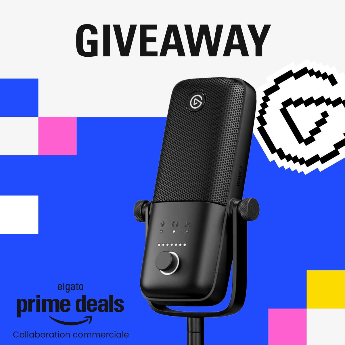 Arkunir's tweet photo. Concours avec Elgato, on vous fait gagner un micro Wave 3 + le bras MK2 qui va avec !!

Pour participer :
1. RT le tweet
2. Follow @elgatoFRA et @Arkunir

Et Elgato font plein de promos pour les Amazon Prime Days du 22 au 26 juin, profitez-en !!

TAS le 29/06
Bonne chance🍀 https://t.co/8uy3niMucz