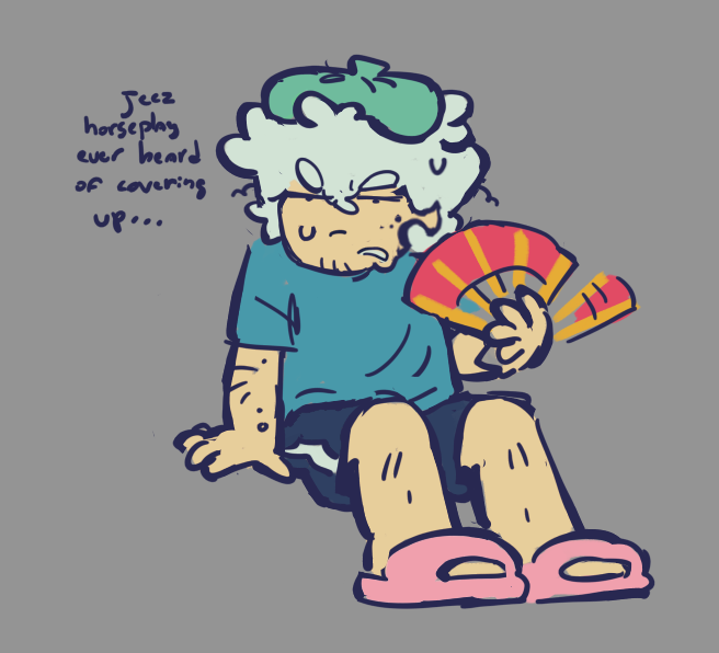 swoo0zy's tweet photo. i keep looking through my old art. past chris really manufactured an excuse to draw trophy shirtless n then didnt follow through https://t.co/KjObm4UHOi