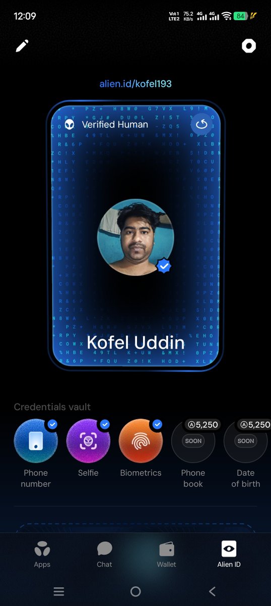 KOFEL1935's tweet photo. Hello alien 👽 I've verify my id from Bangladesh.
Thank you🥰 https://t.co/AxWPh6XwUq