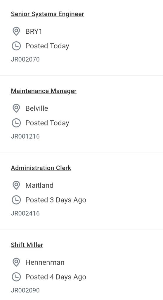 CarolBoitumelo1's tweet photo. Jobs at Tiger Brands :

1. Settlements Clerk x5
2. Sales Administrator
3. Depot Controller
4. Administration Clerk
5. Wages Clerk
6. Workplace Experience Student
7. Forklift Driver
8. Network Operations Manager​
9. Shift Miller
10. Senior Systems Engineer
11. IAM Engineer
12. Talent Acquisition & Employer Brand Manager
13. Tiger Brands TOPP Programme
14. Maintenance Manager
15. Workplace Experience Student

Apply here:
https://t.co/52UPgP5gdy